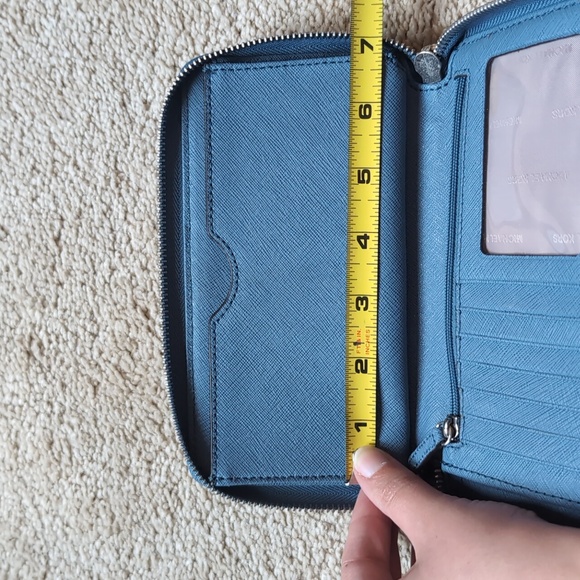 Michael Kors Blue Wristlet Wallet - Picture 6 of 6